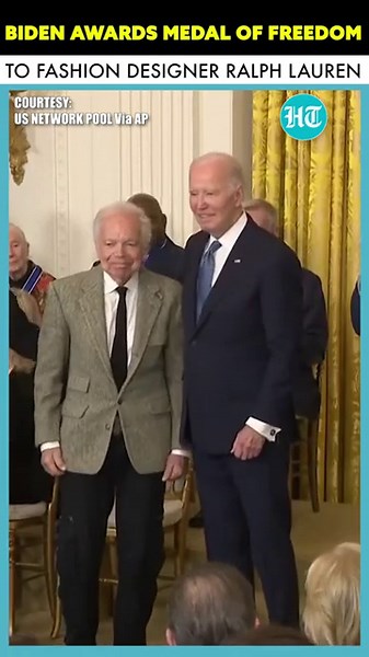 Ralph Lauren Becomes First Fashion Designer To Receive Medal of Freedom