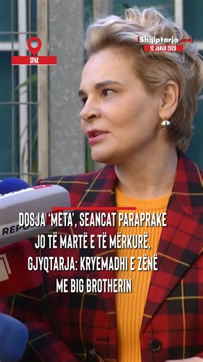 Shqiptarja.com on Instagram: "Seancat paraprake për kalimin ose jo në gjykim të dosjes “Meta” nuk do të mund të zhvillohen më ditë të martë ose të mërkurë, duke qenë se Monika Kryemadhi, ish bashkëshortja e Ilir Metës, e pandehur në të njejtën dosje, është e angazhuar si opinioniste në formatin televiziv Big Brother. ... #reporttv #shqiptarjacom #monikakryemadhi M.B"