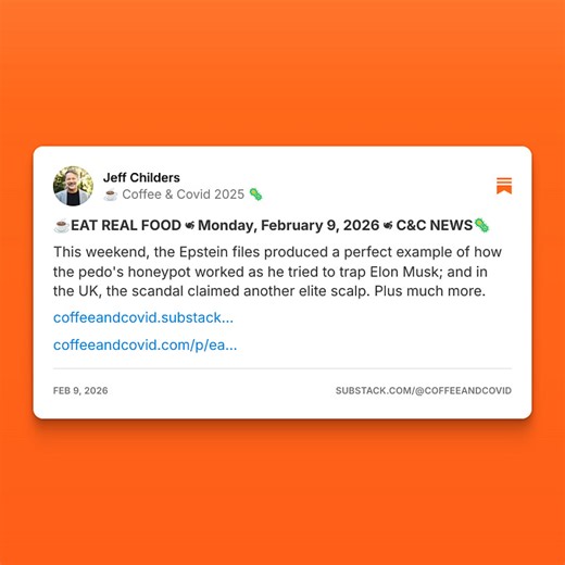 Jeff Childers (@coffeeandcovid)