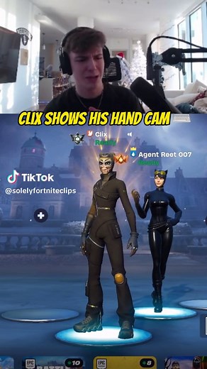 Clix Handcam Revealed: What Those Hands Do in Fortnite