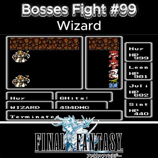 Game Bosses Fight #99: Wizard #bossfight #shorts #games