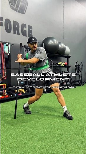 Baseball Athlete Development: positional isometric to support hitting efficiency and power
