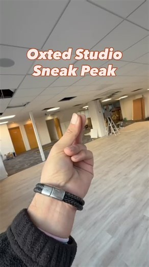 Very Pilates Studios on Instagram: "Oxted Sneak peek 👀✨ The Oxted studio glow-up is almost complete! Doors open 16th Jan - who’s coming to the open evening? Pizza, Prosecco and a free class voucher to be grabbed at the event🍾🥂 A new space to move, breathe & flow - we can’t wait to grow in the Oxted yoga & Pilates community✨💖 P.s. Stef is better at making walls than reels🤣👀"