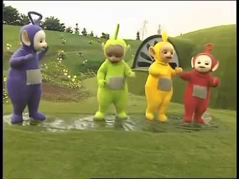 Teletubbies Splashing Dance