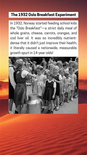 The 1932 Oslo Breakfast Experiment