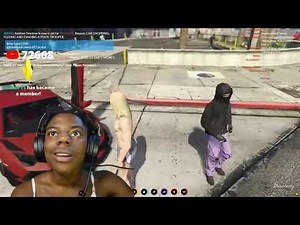 ISHOWSPEED GETS BANNED ON GTA RP FOR ASSAULTING A WOMAN!!!