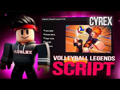 Roblox Volleyball Legends Script | Hitbox, Esp, Auto Bump, Auto SPIN, (Mobile & PC) | UPDATE