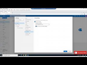 How to configure forwarding in Hotmail | Turn on or off automatic forwarding in Outlook.com