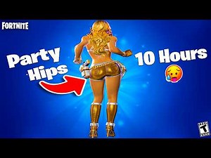 Fortnite Dylan Skin Party Hips 10 Hour Version! Thicc 🍑😘 Hot New BattlePass Girl 😍😜 4K 🔥Try Not To🍆💦