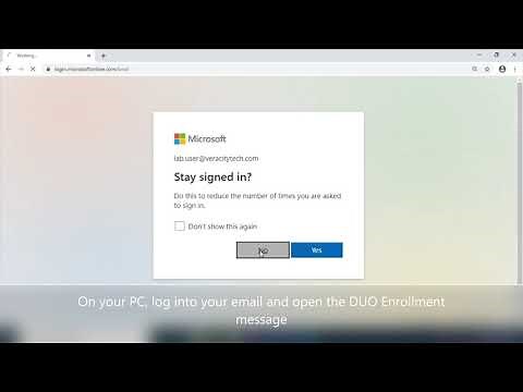 Enabling DUO MFA on an iPhone/iPad