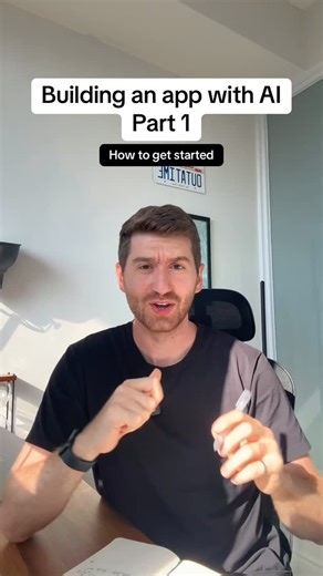 Future with Fawzi | Building an app with AI (part 1) #ai #aiapp #nocode #appbuilding #nocodetools #vibecoding | Instagram