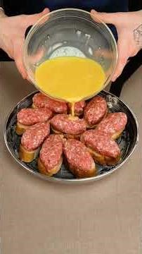 No one will guess how you cooked it! Quick Appetizer with Minced Meat