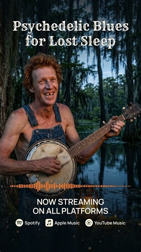 Psychedelic Blues for Lost Sleep | Swamp Blues & Banjo — Da Banjo Blues
