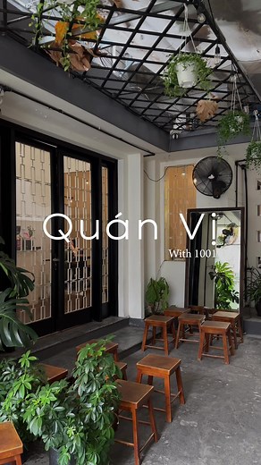 Nép mình vào một góc nhỏ xanh mát của Quán Vị, nhâm nhi ly cafe và cảm nhận sự bình yên những ngày hè 🍃✨ #1001tiemcafe #QuánCafeViewĐẹp #xuhuong #cafesaigon #cafequan3 #reviewcafe #quanvi