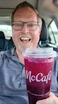 McDonald's Blackberry Passionfruit Refresher #mcdonalds #blackberry #passionfruit #refresher #review