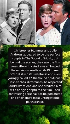 "CHRISTOPHER PLUMMER FINALLY ADMITS WHY JULIE ANDREWS FRUSTRATED HIM"