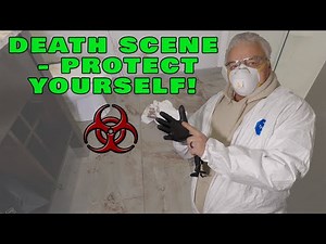 How to Wear PPE Before Cleaning a Death Scene