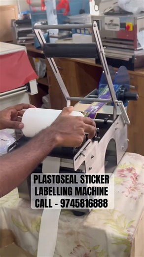 Boost Production Speed with MT-50 Bottle Labelling Machine | Semi Automatic Sticker Labeller