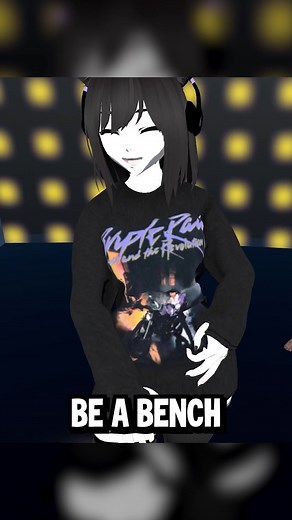 Turning her into a bench #vr