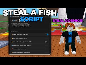 [FREE] Steal a Fish Script | Instant Steal, Auto Steal, Speed Boost, Lock Base | ALL EXECUTORS