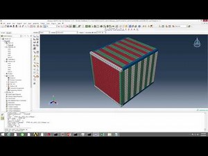 Abaqus SwiftComp GUI: 1.2. Interlock Woven Composite Plate Multiscale Analysis Example