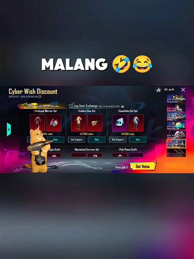 Firehawk Warrior Set is back in cyber wish discount 😱 #PUBGMOBILE #pubgmnextstarprogram #PUBGMSETS410 #PUBGMCYBER2025 #PUBGMSETS | LORN Gaming