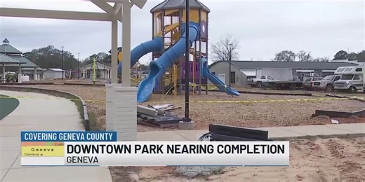 Geneva downtown park phase 2 nears completion