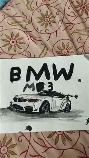 how to draw BMW M3 f90