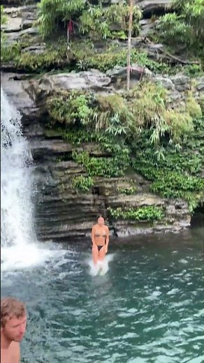 Bikini Girls Prove Winter Can Be Wild, Beautiful, and Fun 👙 #waterfalljump