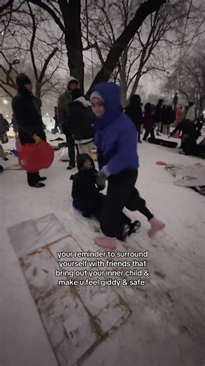 I Love New York: Friends and Sledding Adventures