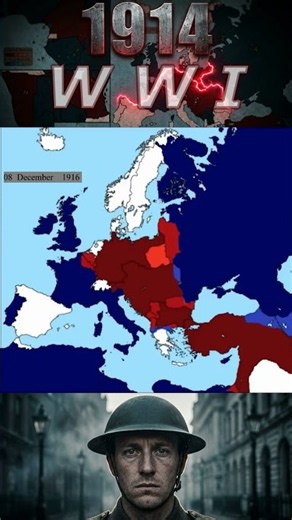 World War I: Day by Day Map 🗺️