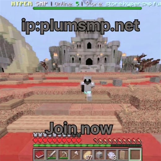 (Minecraft New public server for Java and PE)(English)