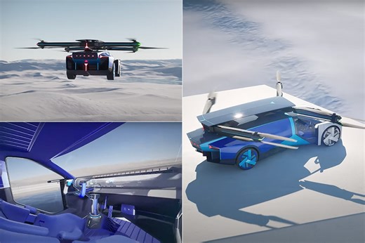 Latest XPENG AEROHT eVTOL Flying Car Concept Debuts at Tech Day 2023