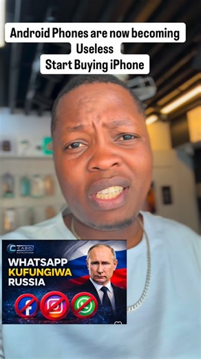 John_Dell_Tech on Instagram: "Russia switching off apps like lights… Android users crying in 480p, looking for VPNs like part-time jobs 😭 iPhone users? Still online. Still secure. Still living soft life 🍏📱 Moral of the story: When chaos starts, cheap phones show true colors. Stop surviving… start upgrading. iPhone si ya mchezo. #SavageMode #iPhoneGang #KenyaTech #SoftLifeOnly #UpgradeSeason NoStressLif"
