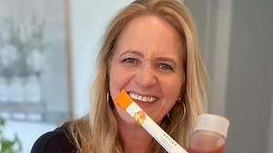 Sister Wives' Christine stuns as she flaunts new slim figure in low-cut top