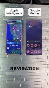 Apple Intelligence vs Google Gemini 🤖 #appleintelligence #googlegemini #ai #techcomparison