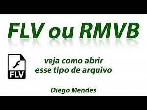 Abrir arquivos em FLV - RMVB no Windows Media Player