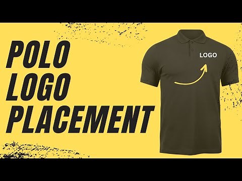 Left Chest Logo Placement on Polo Shirts