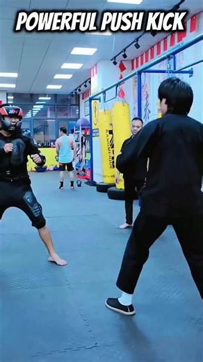 Powerful Front Kick Tutorial | Martial Arts Basics by @Rajaction_37 🇺🇸🔥#frontkick #usashorts