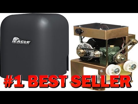 Eagle 1 Slide Gate Operator with 2 Wireless Remotes Security Reflective Photo Eye - B00FKE03LW