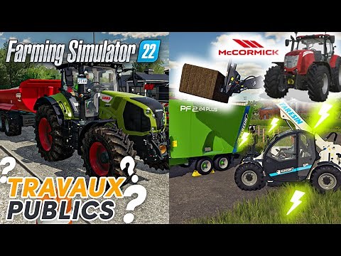 FS22 NEWS | Travaux Publics? McCormick & Marque Française ! (Farming Simulator 22)