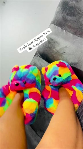 Discover Teddy Bear Slippers for Only R100!