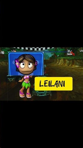 Leilani Dominates Dino Jungle 🌴🏁 | beach buggy racing #beachbuggyracing #shorts