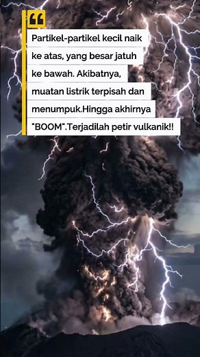 Petir Muncul Saat Gunung Meletus? Ini Rahasia Petir Vulkanik yang Jarang Diketahui!