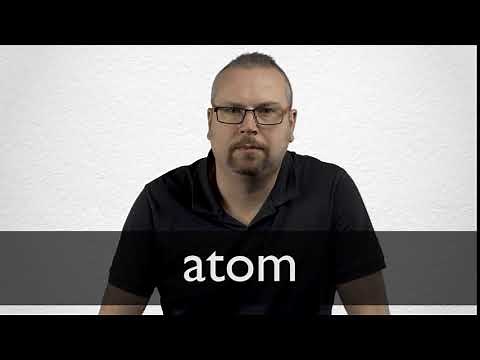 How to pronounce ATOM in British English