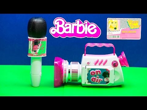 BARBIE Camera and Microphone a Barbie Video Toy Review