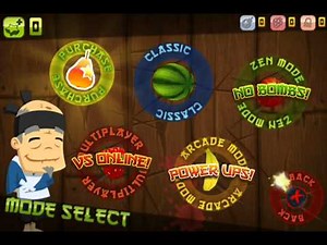 Fruit ninja free app gameplay