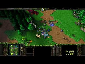 卧龙凤雏两者皆得 魔兽争霸xiaoy解说moon lyn