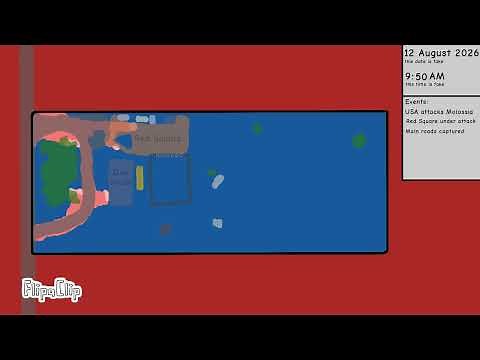 USA vs Republic of Molossia: Every Second (Alternate Invasion)