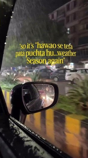 'so it's "hawao se tera pata puchta hu...weather Season again🍃🌧️☔|||#shorts #music #trending #rain